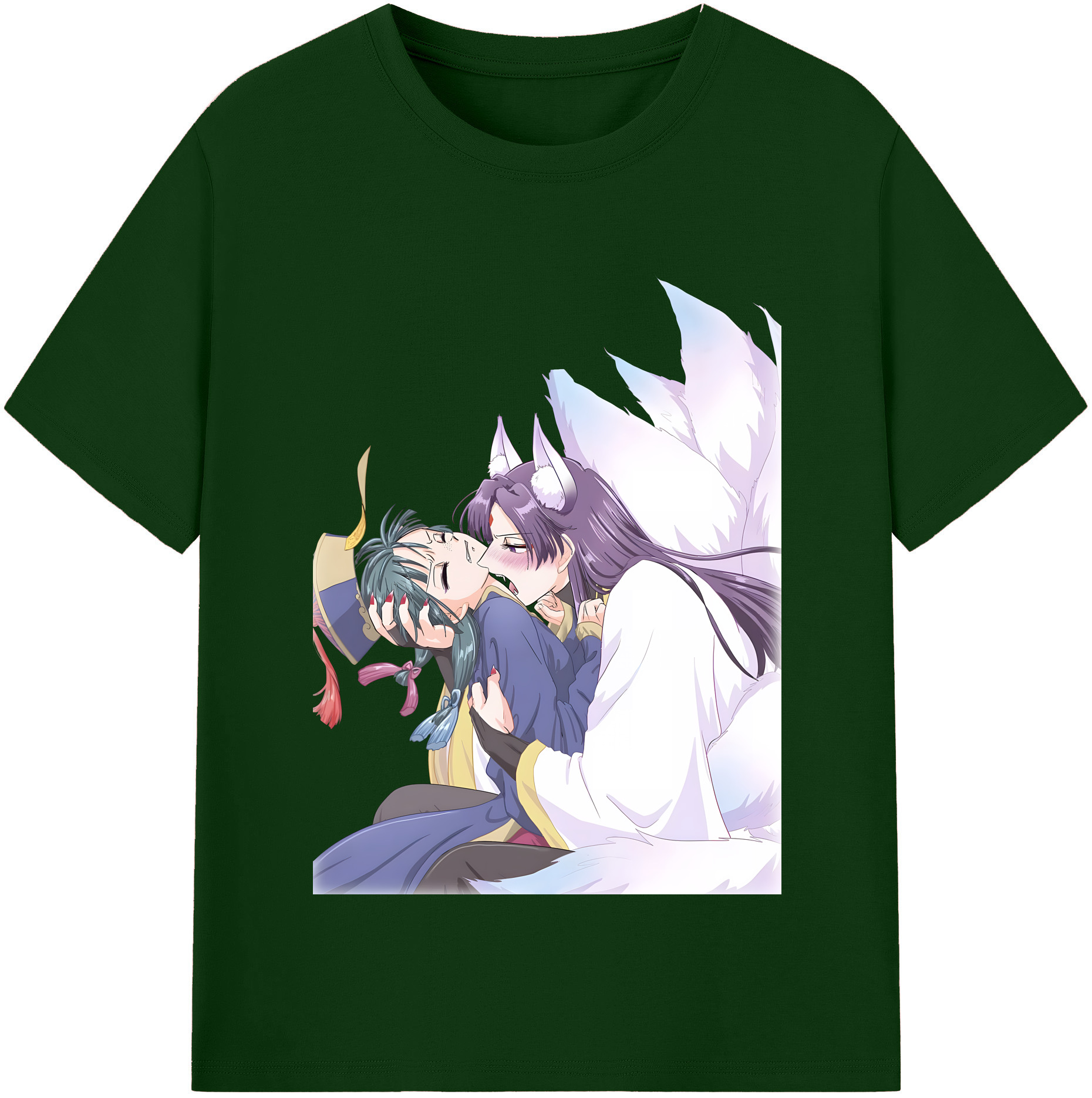（画像用） 薬屋のひとりごと The Apothecary Diaries 綿100％半袖Tシャツ（フロントプリント）